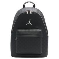 Jordan Monogram Paprastas Didelės Talpos Poliuretano Kuprinė Unisex Kuprinė Juoda HV1621-045 Black gray