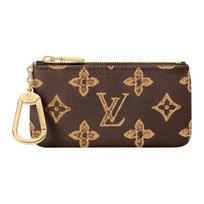Louis Vuitton Key Pouch Monogram Origine Ebene Unisex Pouches Brown M27671 Box(Basic Set+Box)