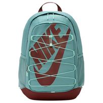 Nike Hayward 22L Madingas Kelioninis Kuprinė su Raidžių Spaudiniu Audinio Unisex Kuprinė Cannon-Gray Foam-Green Red-Brown HJ8200-017 Gunmetal Gray & Foam Mint Green & Red Brown brown