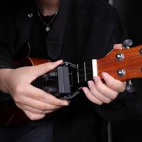 Ukulele Akordų Spaudimo Treniruoklis Pradedantiesiems Ukulele Pagalbinė Priemonė Lengvas Spaudimo Rinkinys Akordų Mokymosi Įrankis su Pagalba Ukulele Priedėlis Pašalinti 1PC
