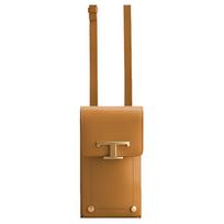Tods Universali Laisvalaikio Reguliuojama Peties Diržo Odinė Telefono Rankinė Moteriškos Rankinės Ruda XAWTSAOV302RORS410 Box(Basic Set+Box)