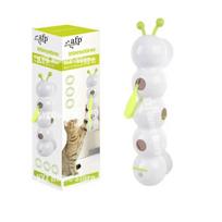 Cat Interactive Toy Intelligent Motion Activated Wack A Worm Post Toy With Tail Automatic Emerging from The Hole Teasing Cat Toy balta
