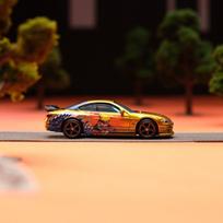 PRE-ORDER Hot Wheels Collectors Anime Series No.1 x Naruto Diecast Model Nissan Silvia (S15) Gold