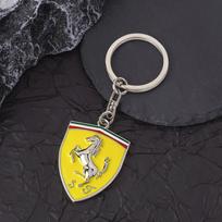 Prabangūs 3D metaliniai emblemos Automobilio raktų pakabukas Raktų pakabuko aksesuaras Raktų pakabuko pakabukai Ferrari F430 Stradale Roma 488 Portofino F8 612