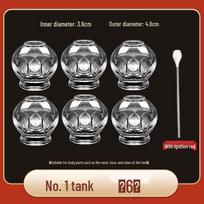 Chenye Thickened Glass Cupping Set for Beauty and Medical Use