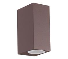 Ideal Lux - Lauko sieninis šviestuvas UP 2xG9/15W/230V IP44 rudas