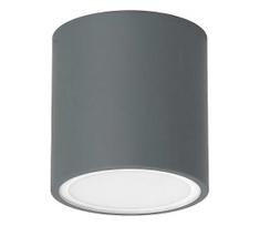 Ideal Lux - Lauko taškinis šviestuvas TECHO 1xGU10/20W/230V, skersmuo 9 cm, IP54, antracitas