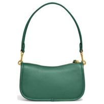 Coach Swinger 20 Užsegimas užtrauktuku Odinė rankinė ant peties Moteriškos rankinės Žalia C2643-B4AEE Basic Set (Bag+Dust Bag)