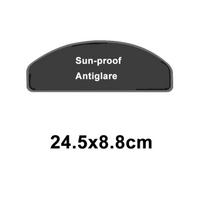 3 viename Motociklo šalmas Apsaugantis nuo saulės Anti-glare Rūko šalinimo plėvelė Universali Motociklo šalmo Apsauga nuo saulės Dalys