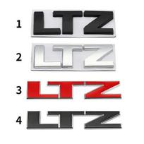 3D metalinis automobilio lipdukas LTZ emblemos ženklelio lipdukai, skirti Chevrolet Silverado Cruze Spark Aveo Orlando Malibu Sail Lacetti Captiva Epica 3 black