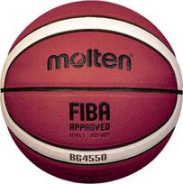 Krepšinio kamuolys MOLTEN B6G4550 FIBA, 6 dydis, sintetinė oda