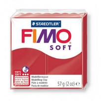Modelinas FIMO soft , 57 g., raudonos sp.