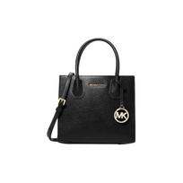 Michael Kors MK Mercer Vienos spalvos Logotipas Smuiko klavišų stiliaus Rankinė per petį Moteriškos rankinės Juoda 35S1GM9M2L-001 Basic Set (Bag+Dust Bag)