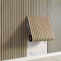 1roll Polyvinyl Chloride Self-Adhesive 3D Wall Panels, Textured Grid Design, Peel and Stick Living Room Wall Decor