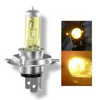Super Bright H4 12V Car Motorcycle Halogen Bulb Halogen Light geltona