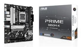 Mainboard|ASUS|AMD B850|SAM5|Micro-ATX|Memory DDR5|Memory slots 2|1xPCI-Express 4.0 16x|1xPCI-Express 5.0 16x|2xM.2|1xHDMI|1xDisplayPort|4xUSB 2.0|4xUSB 3.2|1xPS/2|3xAudio port|PRIMEB850M-K