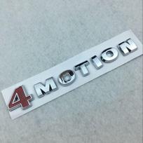 1X 4 MOTION 4motion Raudonas ir Chromuotas Automobilio Galinio Dangčio Emblemos Lipdukas sidabras