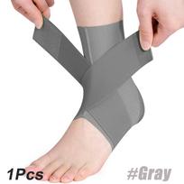 1Pc Adjustable Ankle Brace Compression Support Strap For Achilles Tendonitis Heel Pain Foot Arch Protector M