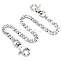 Cross Europe Hip Hop Punk Denim Waist Chain with Keychain Attachment Total length 40cm