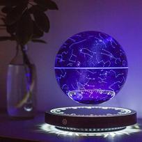 Levituojanti lempa Magnetinės levitacijos gaublys LED Žemės plaukiojanti lempa Besisukantis gaublys Zodiako ženklų naktinės lempos Naujiena Kalėdinės dovanos