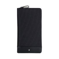 Montblanc Night Series Ilgas kelioninis odinis piniginė su užtrauktuku Vyriška piniginė Juoda 113141 Box(Basic Set+Box)