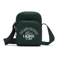Lacoste Mados Trendo Spaudinio Audinio Kameros Krepšys Vyriškas Pečių Krepšys Tamsiai Žalias NH4629RG-N47 Dark Green
