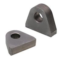 Weld On Shackle Clevis Mount, for Offroad/Trucks/Trailer/Hydraulic Bucket Bumper Towing, 1-inch Steel Shackle Mount (Set of 2) sidabras