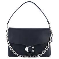 Coach Tabby 30 Odinė petinė rankinė su atvartu Didelė moteriška petinė rankinė Juoda CAF51-LHBLK Basic Set (Bag+Dust Bag)