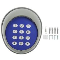 Automatic Gate Wireless Keypad Upgraded Strong Signal Heavy Duty Security Wireless Keypad for Gate Opener Home Security Systems mėlyna