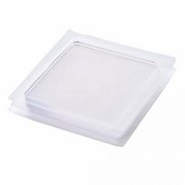 4pcs Anti Vibration Non-Slip Mat Washing Machine Silicone Pad Multifuncational Transparent Place Mats Home Bathroom Portable 8pcs