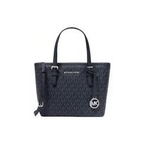 Michael Kors Jet Set Monogram Vintage Užtrauktuku Rankinė Moteriška Rankinė Tamsiai Mėlyna 35T9STVT0B-ADMIRAL Basic Set (Bag+Dust Bag) gray