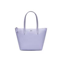 Lacoste Madingas Minimalistinis PVC Pirkinių Krepšys Per Petį Vidutinio Dydžio Moteriškas Krepšys Šviesiai Violetinis NF2037PM-R47 Light Purple