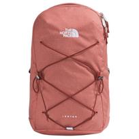 The North Face Jester 28L Kuprinė su logotipu Lauko moteriška kuprinė Geležies raudonumo juoda NF0A3VXGXI2 Light Mahogany & Deep Fern & Iron Red & Black