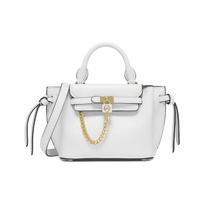 Michael Kors Hamilton Legacy Monogram Grandinėlė Commuter Verslo Tote Rankinė Moteriška tote Balta 32S3G9HC0L-085 Basic Set (Bag+Dust Bag)