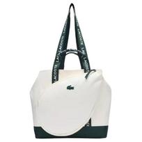 Lacoste Unisex teniso krepšys su krokodilo raštu Unisex peties krepšys Off-White NU5351NZ Ecru