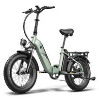 Elektrinis dviratis Fafrees FF20 Polar 20  Stori ratai 500W variklis Sulankstomas Miesto elektrinis dviratis 48V 24AH LCD ekranas 7 pavaros Mechanical Brake pilka