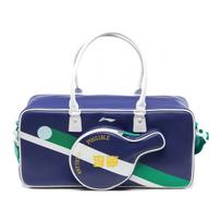 Li Ning Table Tennis Series Main Warehouse PU Travel Bag Fitness Bag Unisex bags Blue ABLU049-2 Blue