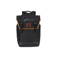 Li Ning stalo teniso serija Didelės talpos Neperšlampamas Atsitiktinis Sportinis Nailoninis Kuprinė Unisex Kuprinė Juoda ABSS071-1 Black