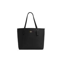 Coach City 33 Logotipo Spaudė Odinė Rankinė Moteriška tote Juoda CR111-IMBLK Basic Set (Bag+Dust Bag)