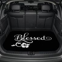 Pliušinis neslystantis ramunėlių automobilio bagažinės kilimėlis – visų sezonų, atsparus purvui ir dėvėjimuisi 75*100cm (Crystal Velvet + Non-slip)