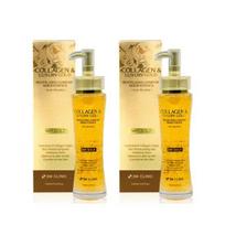 3W Clinic Collagen & Luxury Gold Revitalizing Comfort Gold Essence Anti-Aging & Firming Skin Care 150ml x2