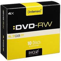 Intenso DVD-RW 4x SC 4,7GB Intenso 10 pieces 4201632