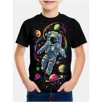 Summer Boys Kids Clothes Stylish Cartoon Space Astronaut Graphic 3D Print T Shirts Boys Girls Short Sleeve 100
