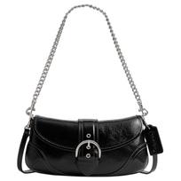 Coach Soho 25 odinė peties rankinė Moteriška peties rankinė Juoda CAN43-LHBLK Gift Box Sets (Basic Set+Black Box)