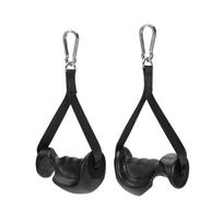 1pair Oversized Fitness Hand Grips Big Ergonomic Exercise Handles Workout Handles Cable Machine Attachments 1
