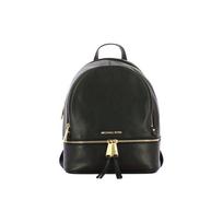 Michael Kors Rhea Zip vientos spalvos odinis kuprinė Moteriška kuprinė Juoda 30S5GEZB1LBLACK Basic Set (Bag+Dust Bag)