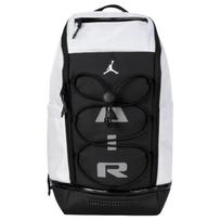Jordan 33L Didelės talpos patogus poliesterio kuprinė Vidutinio dydžio Unisex kuprinės Baltas Juodas JD2623009AD-002 White & Black