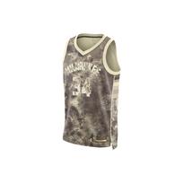 Nike NBA Antetokounmpo Milvokio Dri-Fit marškinėliai Flat Opal vyriški Streetwear FD4095-280 S