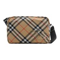 Burberry Fashion Trend Polyester And Polyurethane Crossbody Bag Men bags Beige 80913201 Basic Set (Bag+Dust Bag)