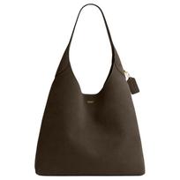 Coach Brooklyn 39 žalvario detalės odinė pirkinių krepšio peties rankinė didelė alyvuogių žalia moteriškos rankinės CW636-B4OL Basic Set (Bag+Dust Bag)